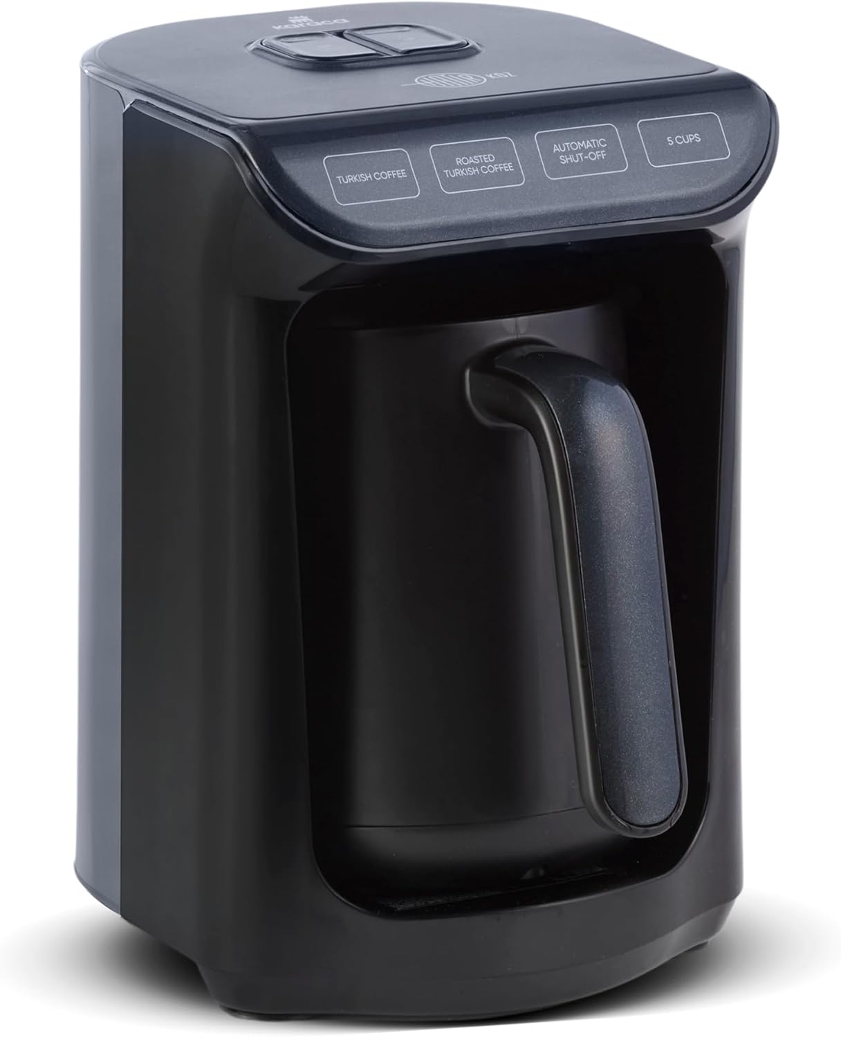 Hatır Roast Türkische Kaffeemaschine, Shiny Black