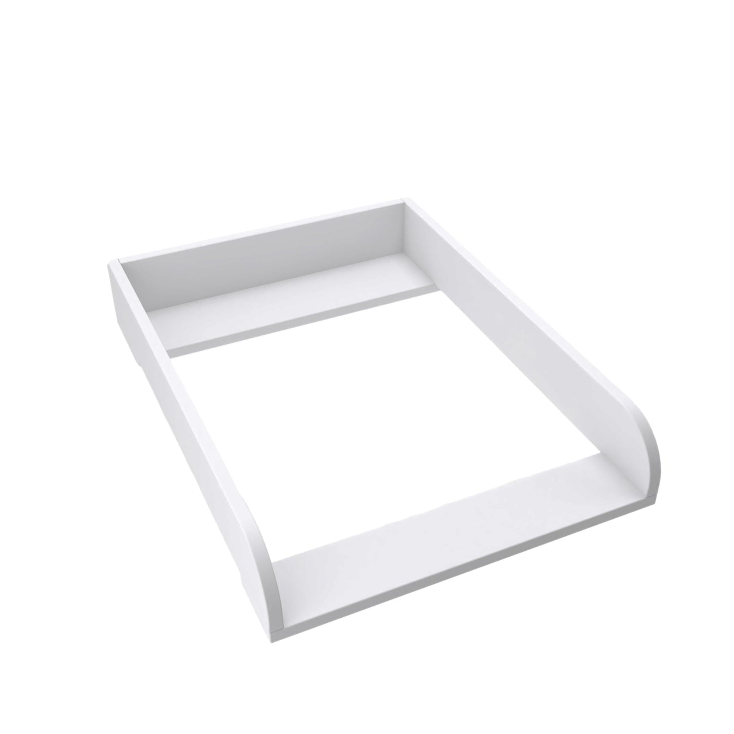 Wickelaufsatz, Abgerundeten Frontplatten Weiss