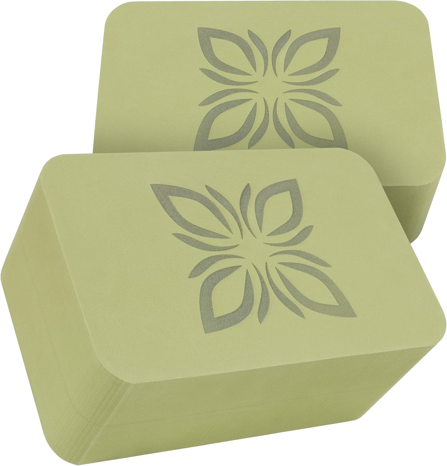 2er-Set Yoga Block, CREAMY PISTACHIO