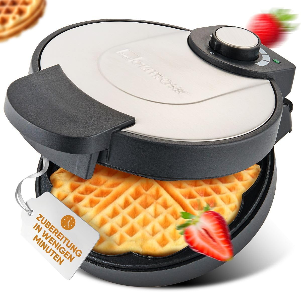 Waffeleisen für Waffeln in Herzform