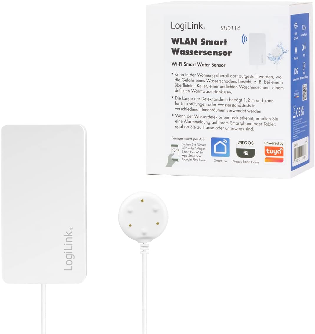 Wi-Fi Smart Home Wasserlecksensor