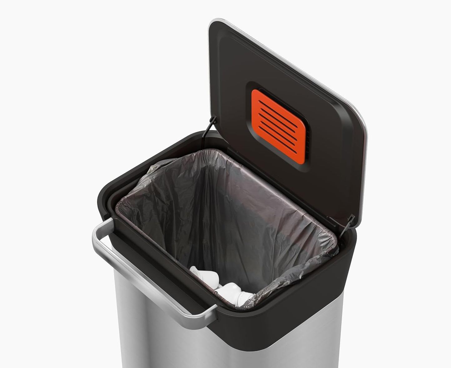 Intelligenter Müllkompressor mit Geruchsfilter, 30L Rostfreier Stahl