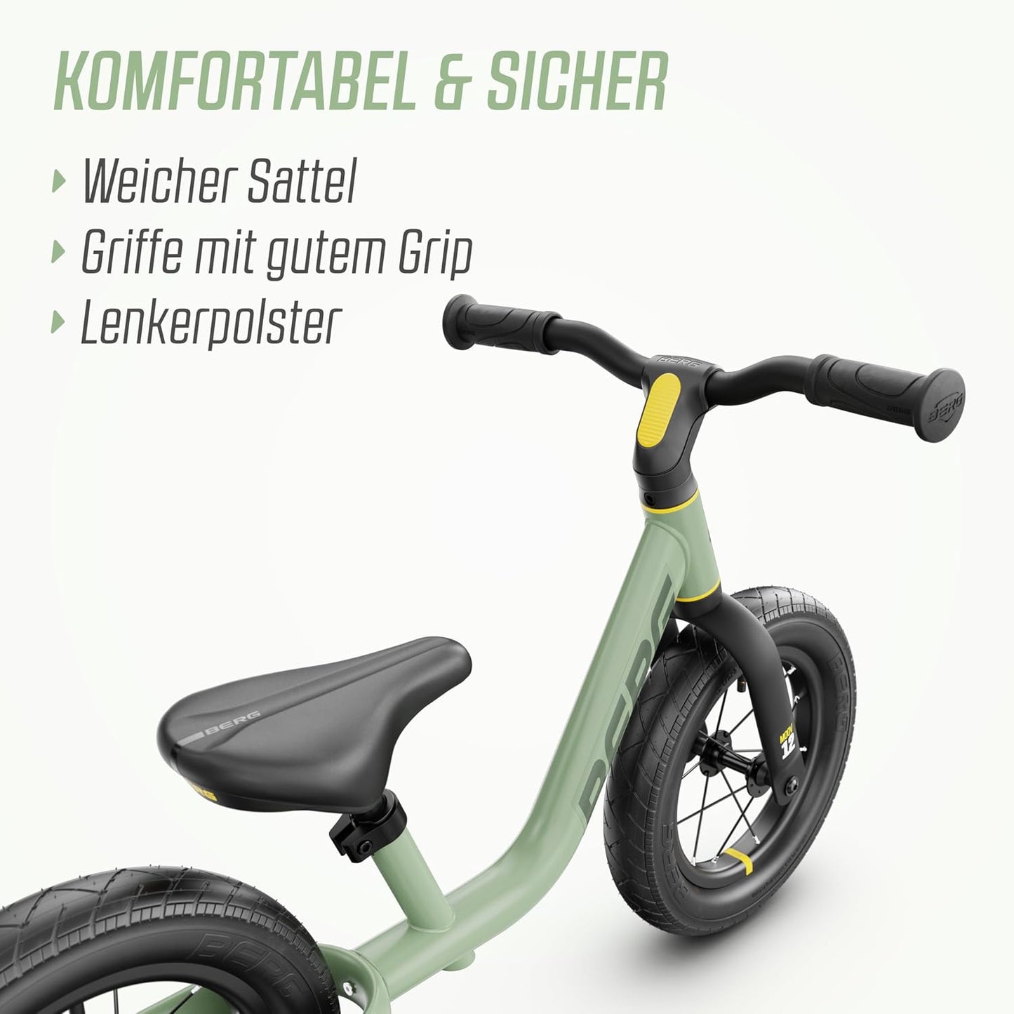 Laufrad Moov 12, Salbeigrün