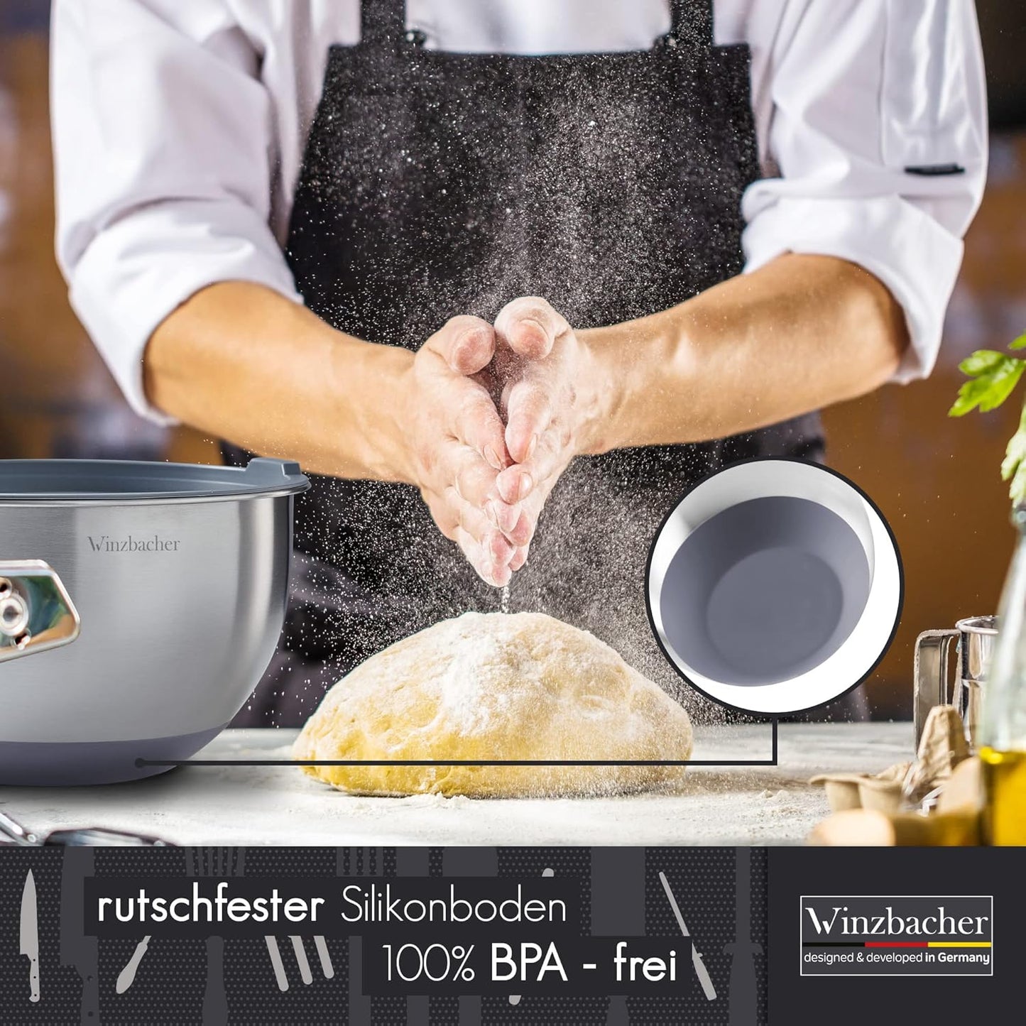 5-teiliges Schüsselset