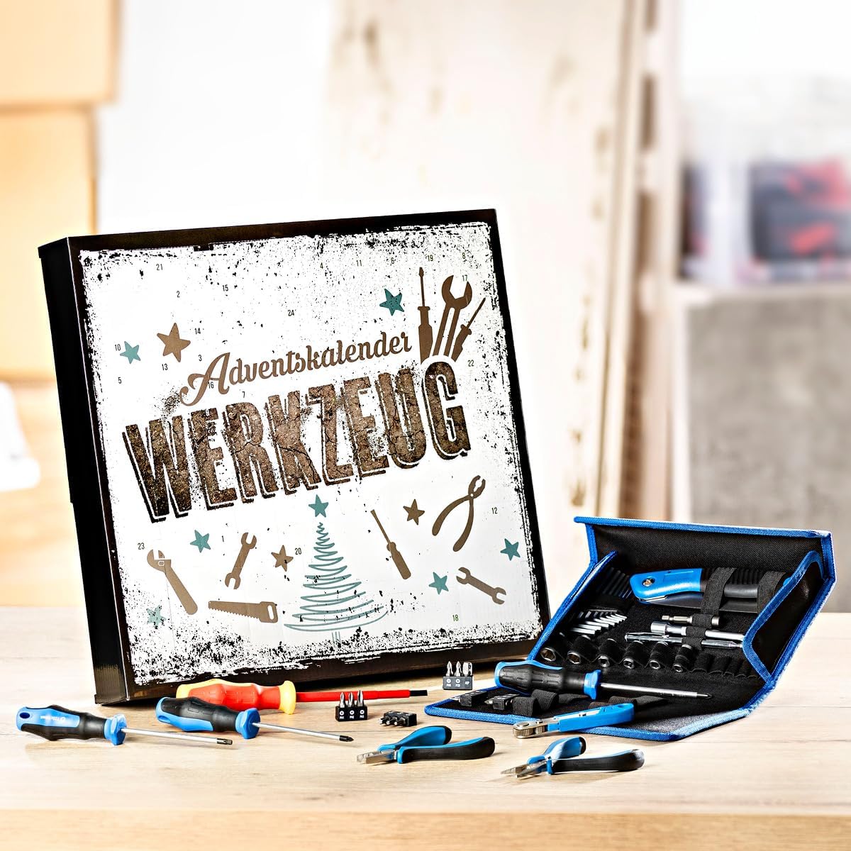 Adventskalender Werkzeug, Werkzeug-Set