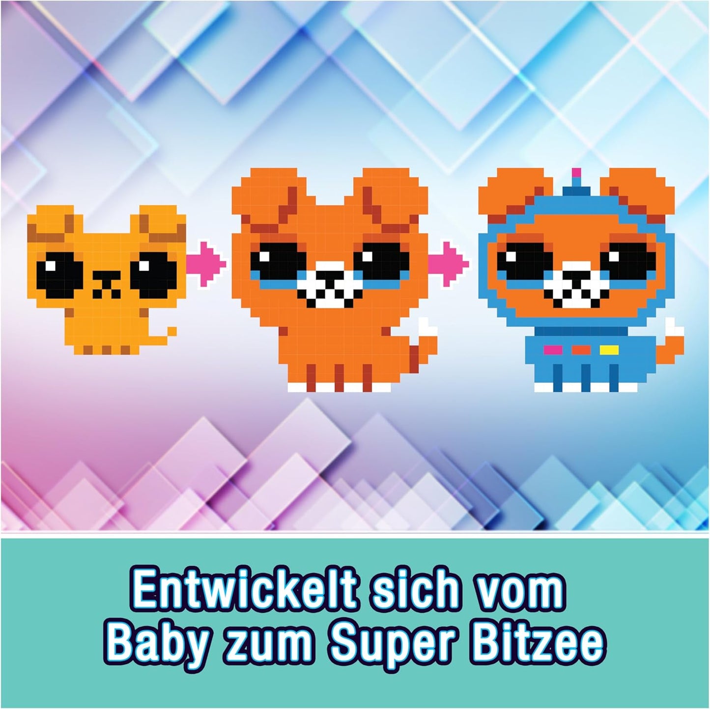 Digitale Haustiere mit 15 interaktive Tieren, Mint
