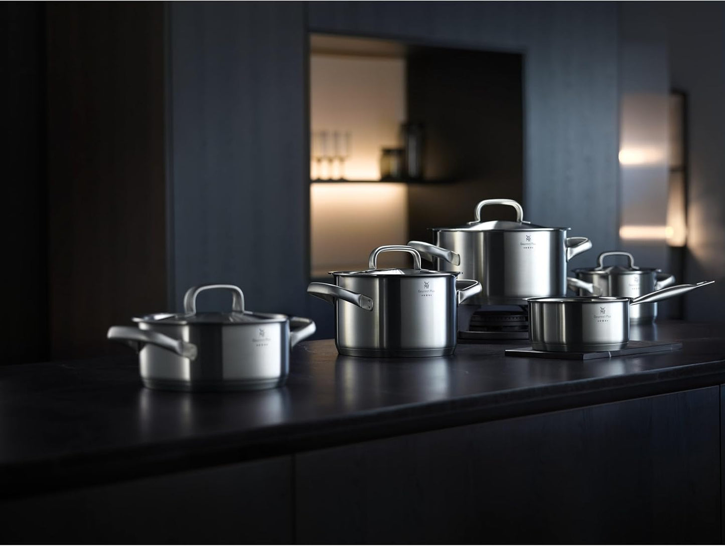 Gourmet Plus Topfset, 5-teilig, Neues Topf-Set 5-teilig