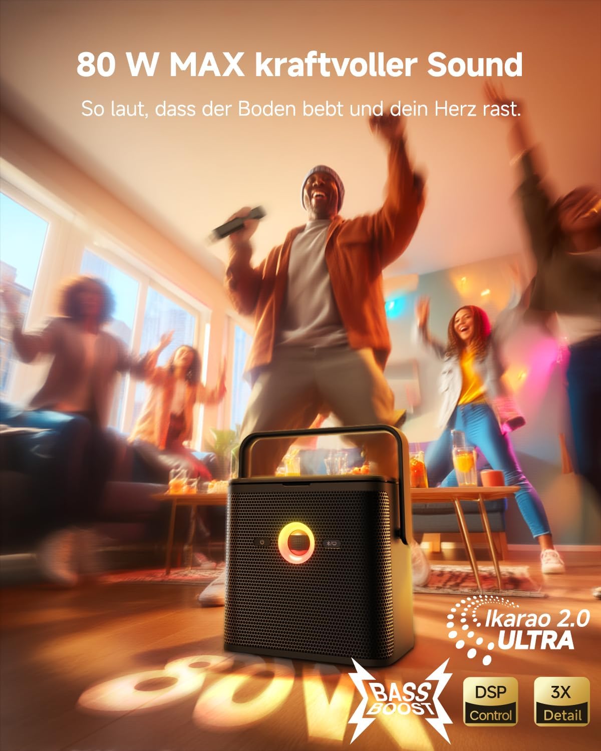 Karaoke-System mit Songtext-Display & Autotune