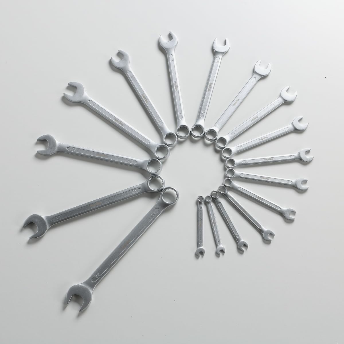 Pro Line - Ring-Maulschlüssel-Set, Ringschlüssel und Maulschlüssel Set