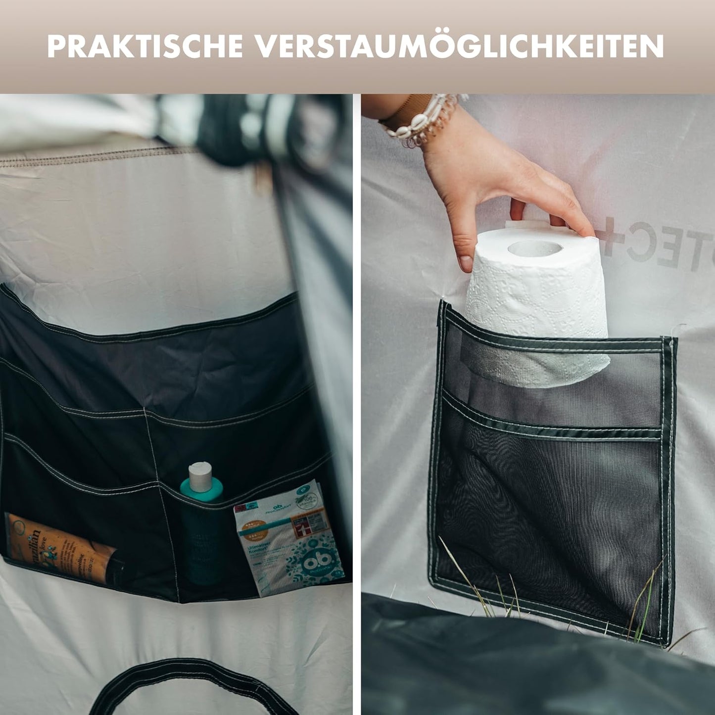 Pop-up-Duschzelt