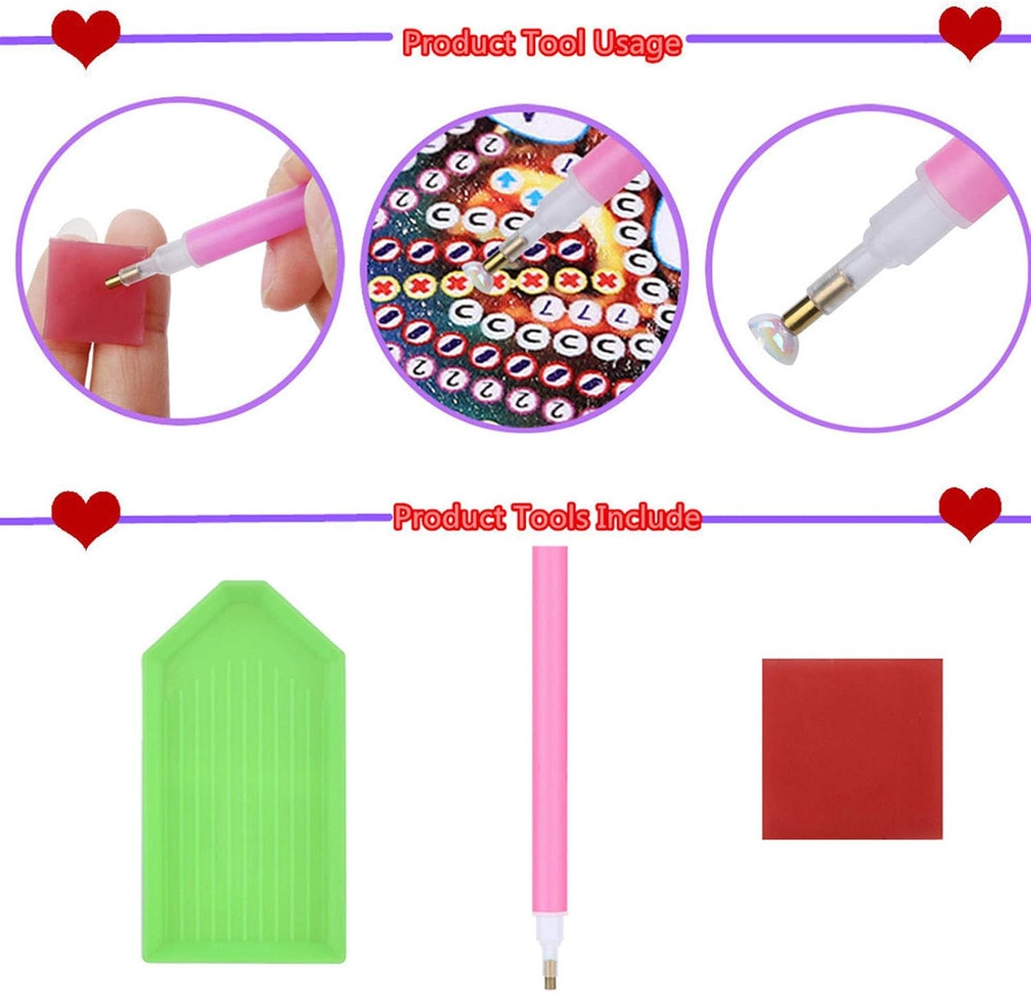 Diamant Painting Handtasche