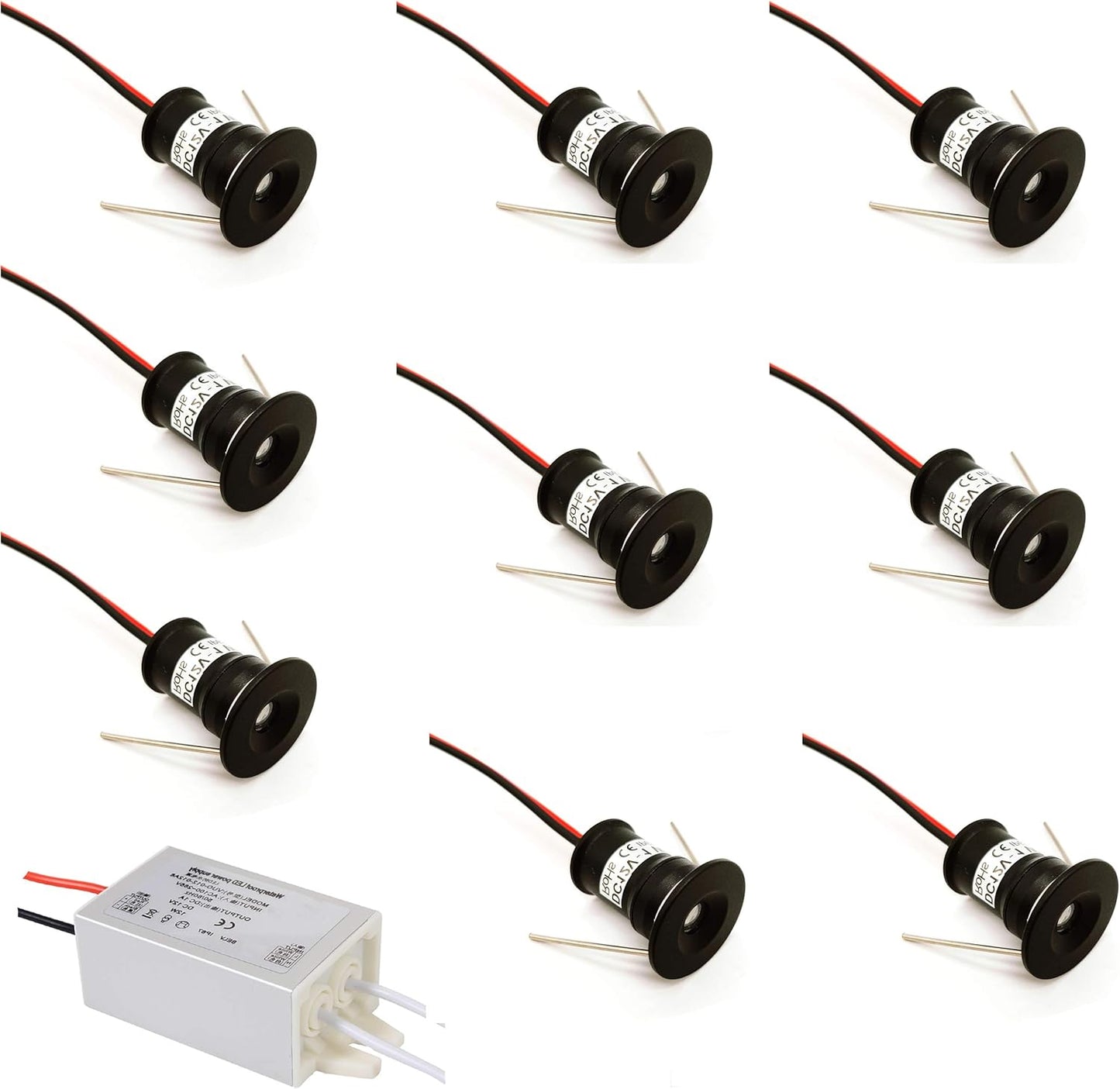 Mini LED-Deckeneinbauleuchte, Warmweiss 30°