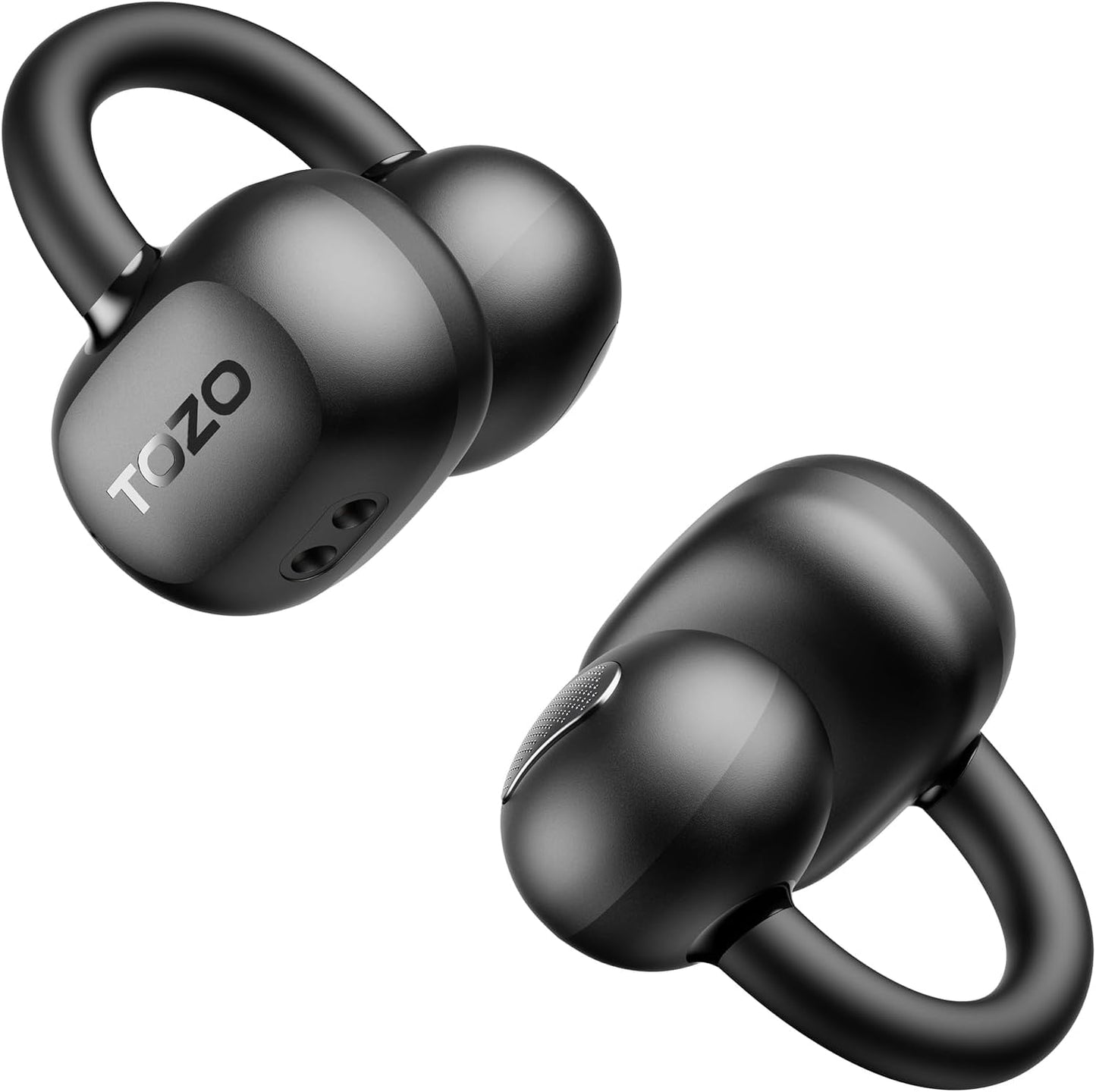 Kabellose Bluetooth 5.4-Kopfhörer mit personalisierbarem EQs, Dunkel Schwarz
