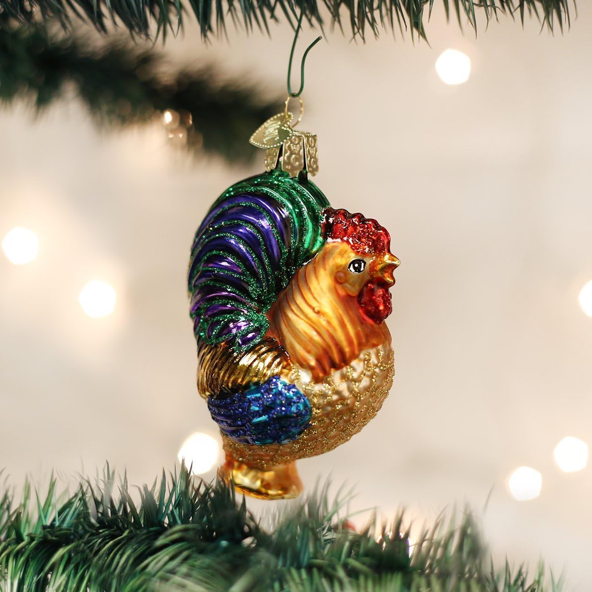 Hahn Glasornament, Hahn