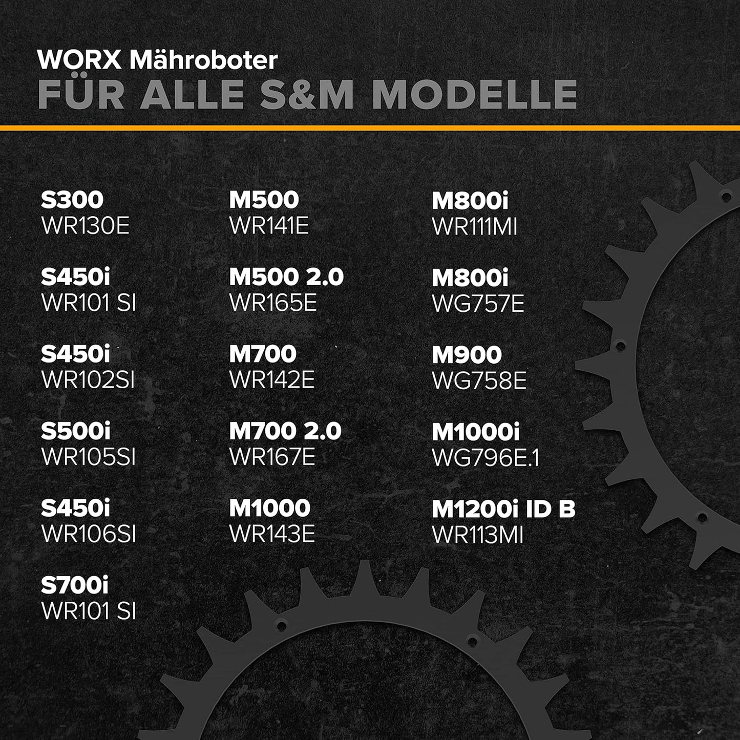 Mähroboter Spikes für Worx Landroid Plus Modelle