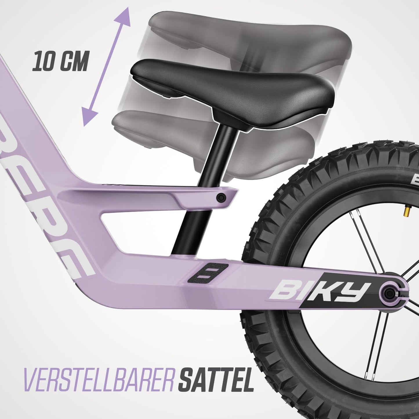 Biky Cross Laufrad, Violett