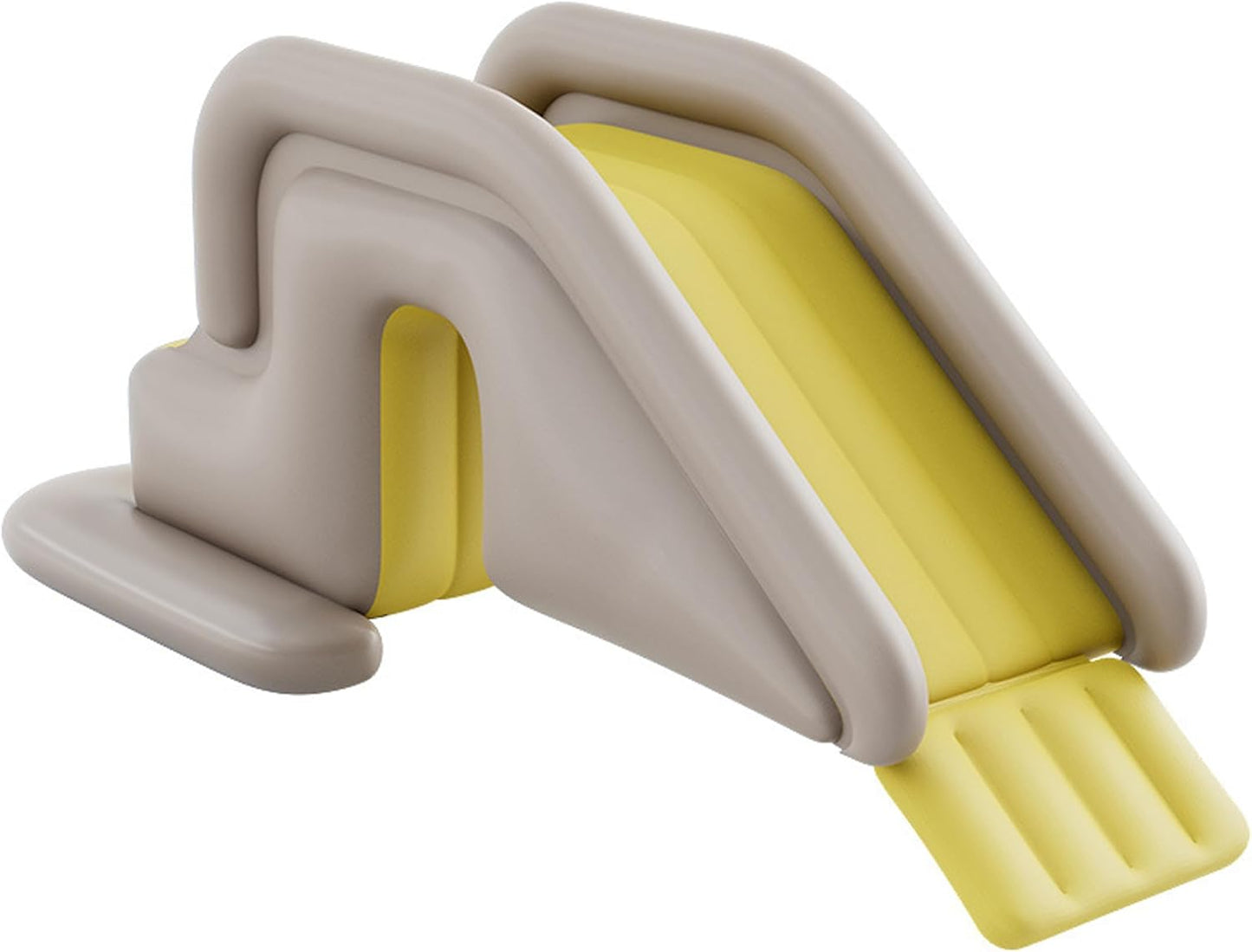 Aufblasbare Poolrutsche mit Fusspumpe, Khaki