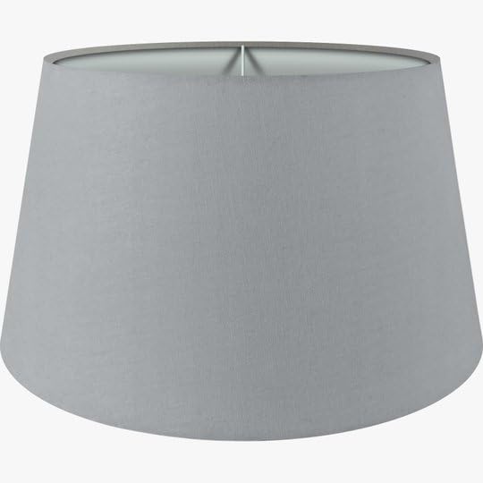 Lampenschirm, Grau XL = ØU: 30cm | ØO: 23cm | H: 18cm
