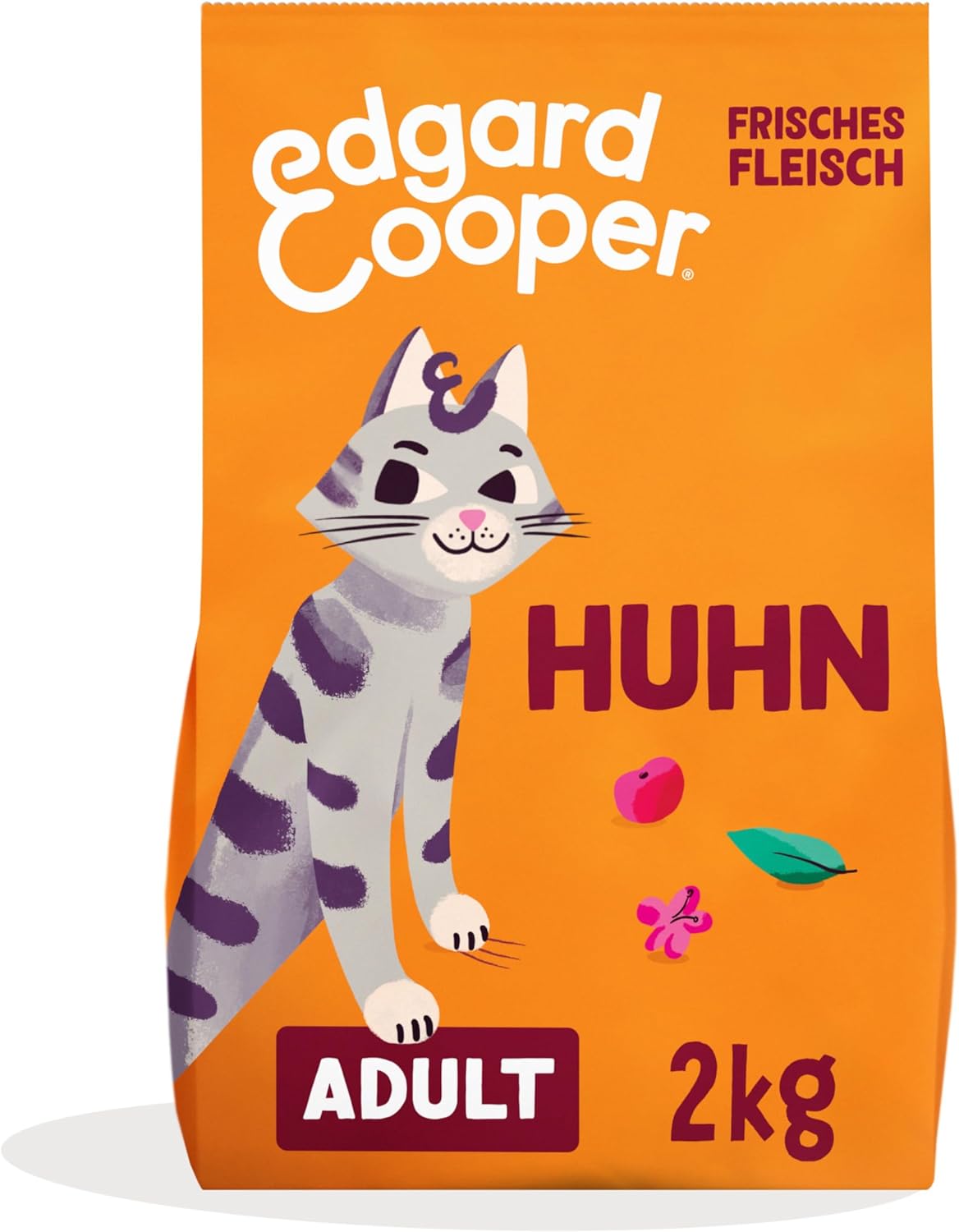 Katzenfutter trocken, Huhn 2 kg (1er Pack)