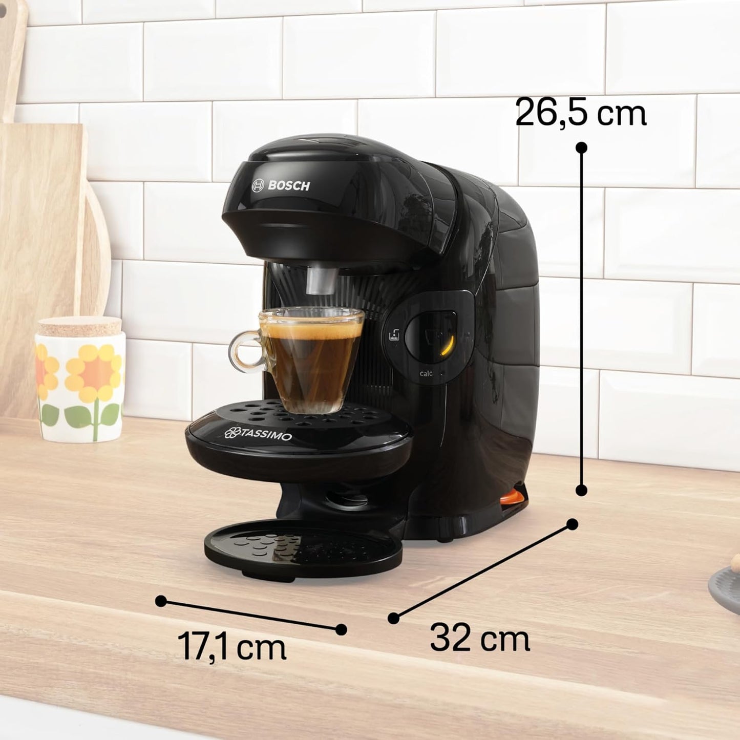 Tassimo Style Kapselmaschine, Schwarz