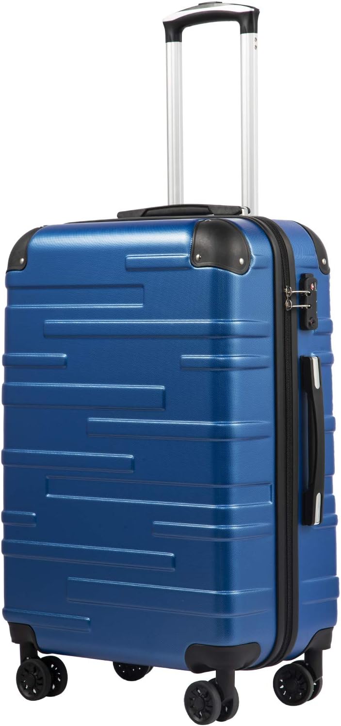 Hartschalen-Reisekoffer, Navy Blau Grosser Koffer