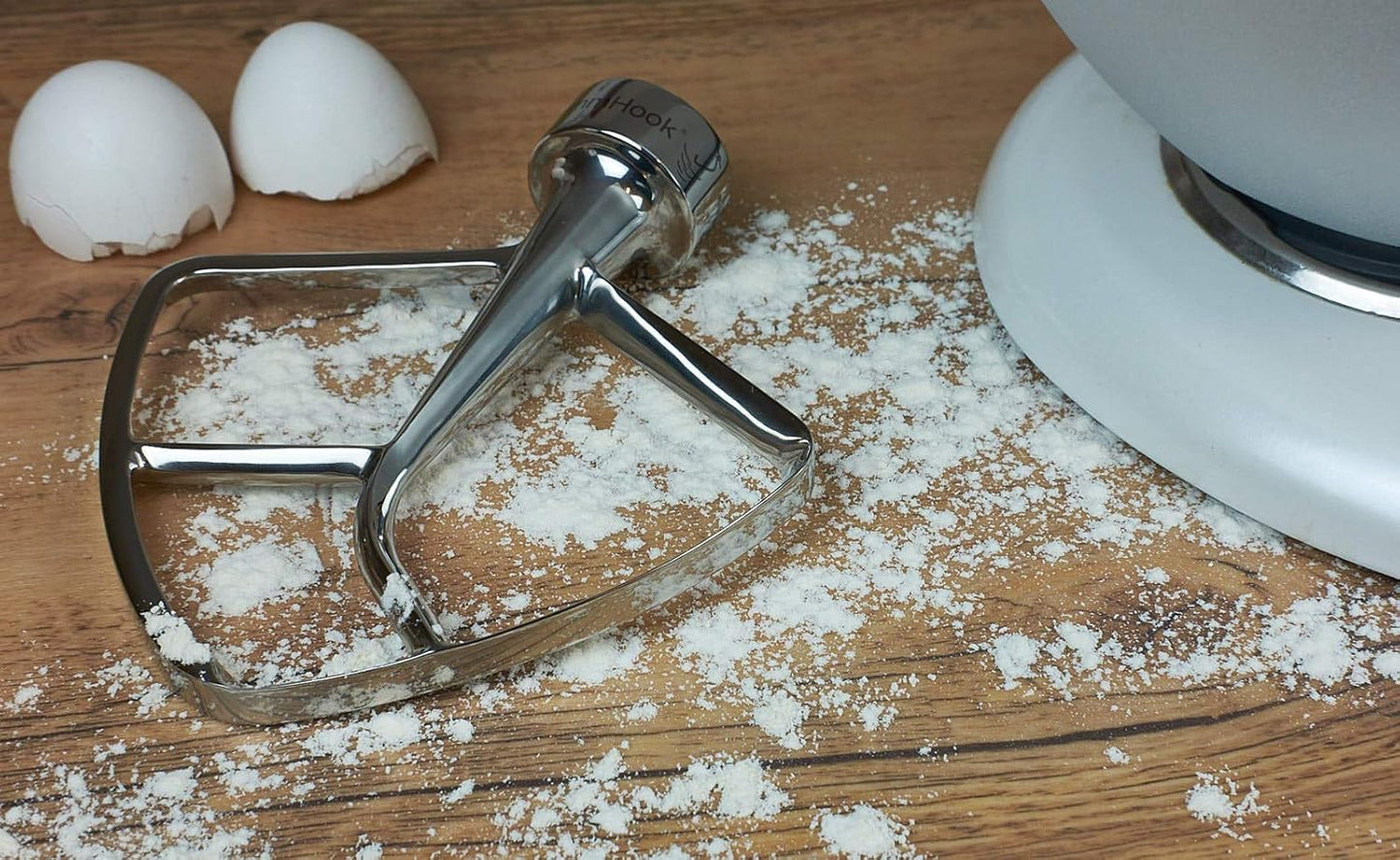 Flachrührer für Kitchen Aid, TschimmBeat Edelstahl