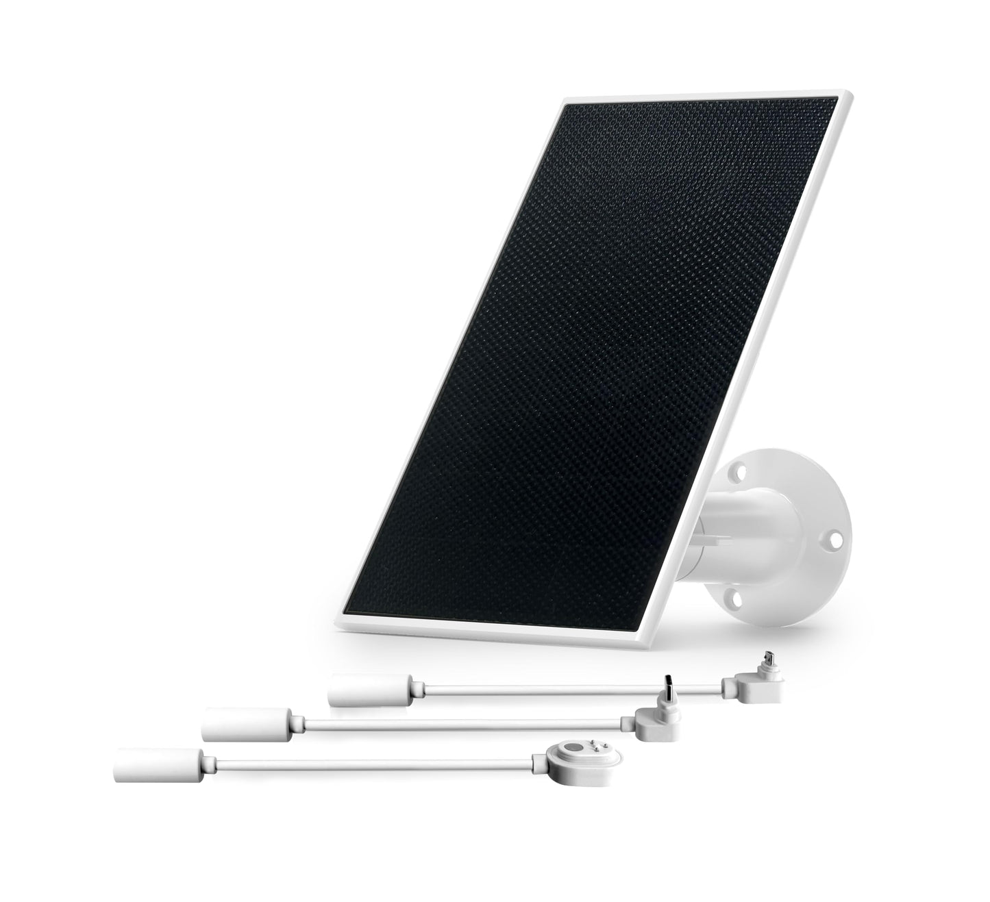 Universal Solarpanel für Arlo Kameras und Flutlichter, Weiss/Opulenter Garten