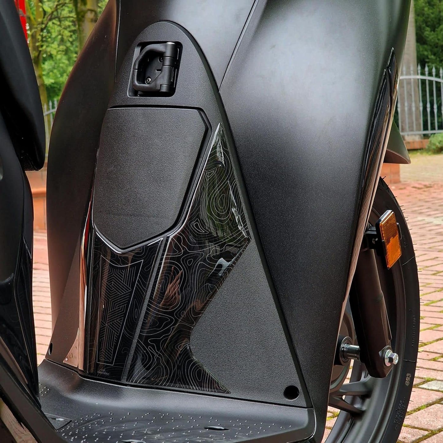 3D Motorrad-Aufkleber für Honda SH 125/150 (2020-2023), Tunnel Serbatoio