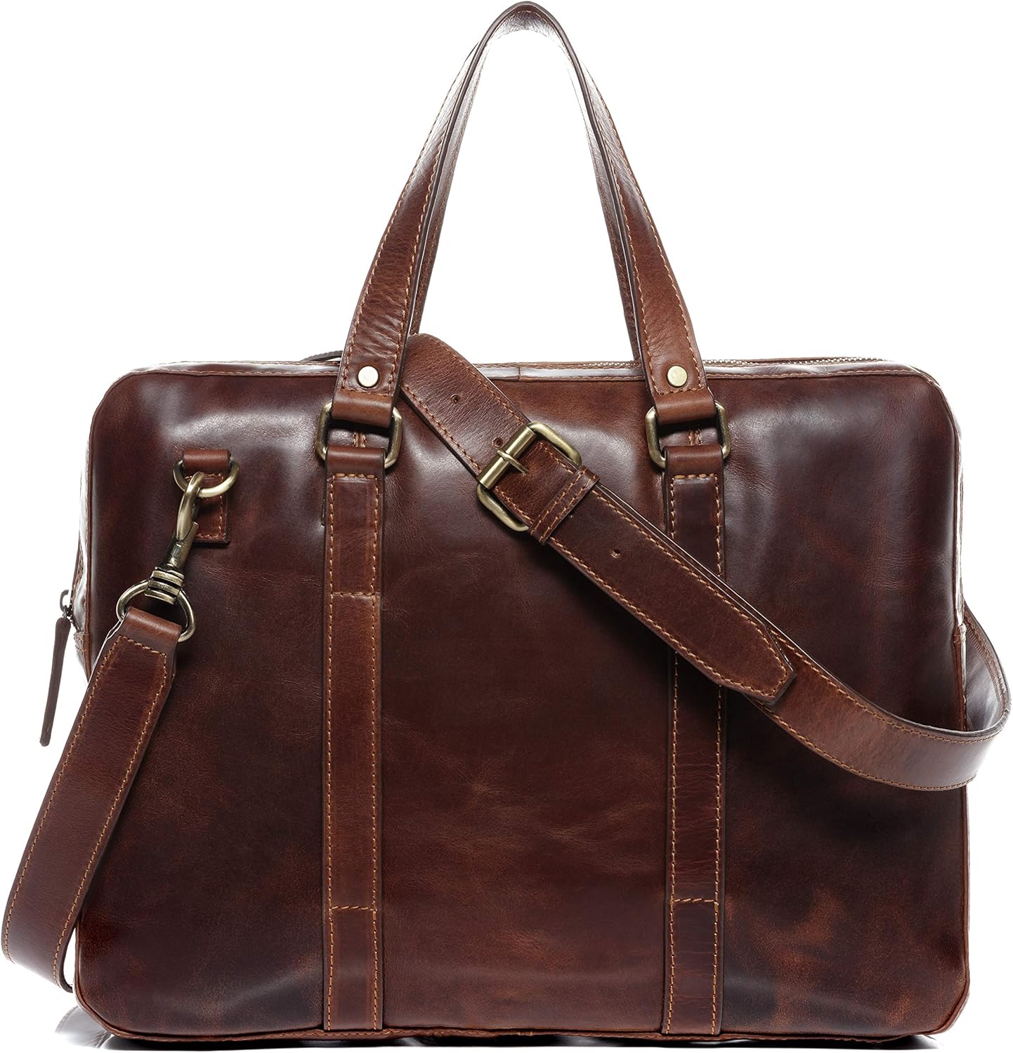 Laptoptasche, Braun-cognac