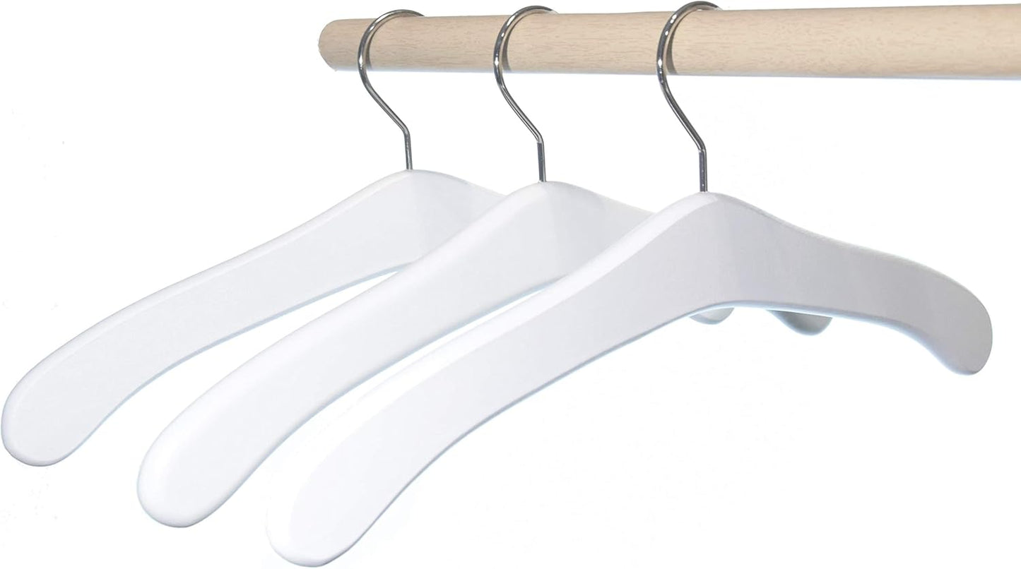 Kleiderbügel-Set, 5 Stk. Weiss
