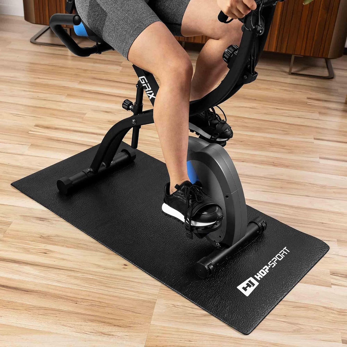 Bodenschutzmatte für Fitnessgeräte, 120x60cm
