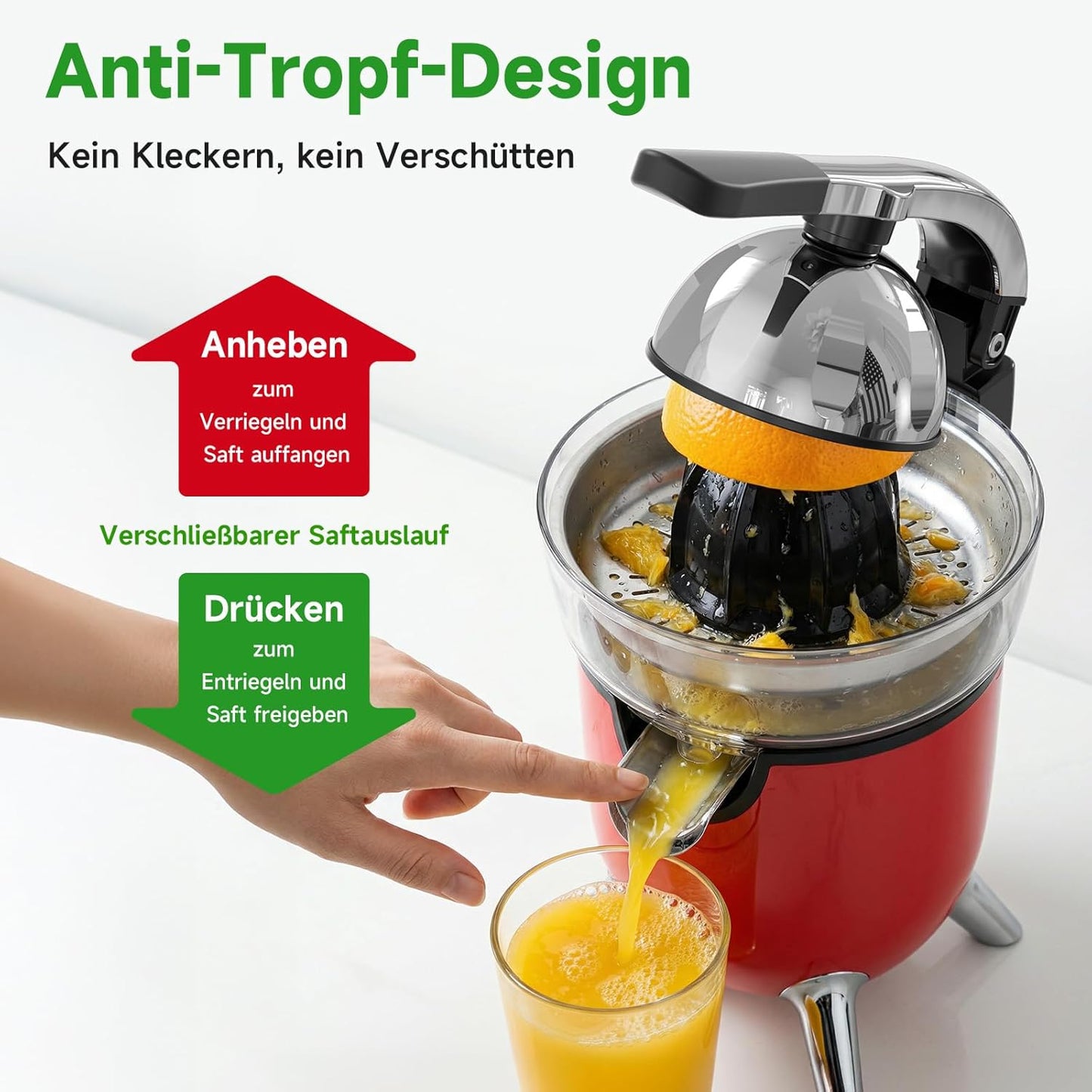 Elektrische Zitruspresse