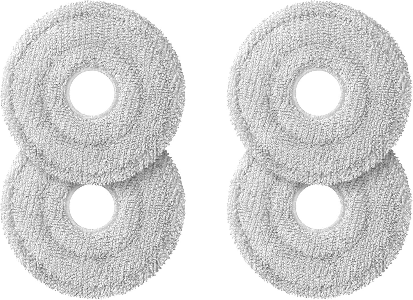 4er-Set Mikrofaser-Pad für Jet Bot Combo, Mikrofaser-Pads