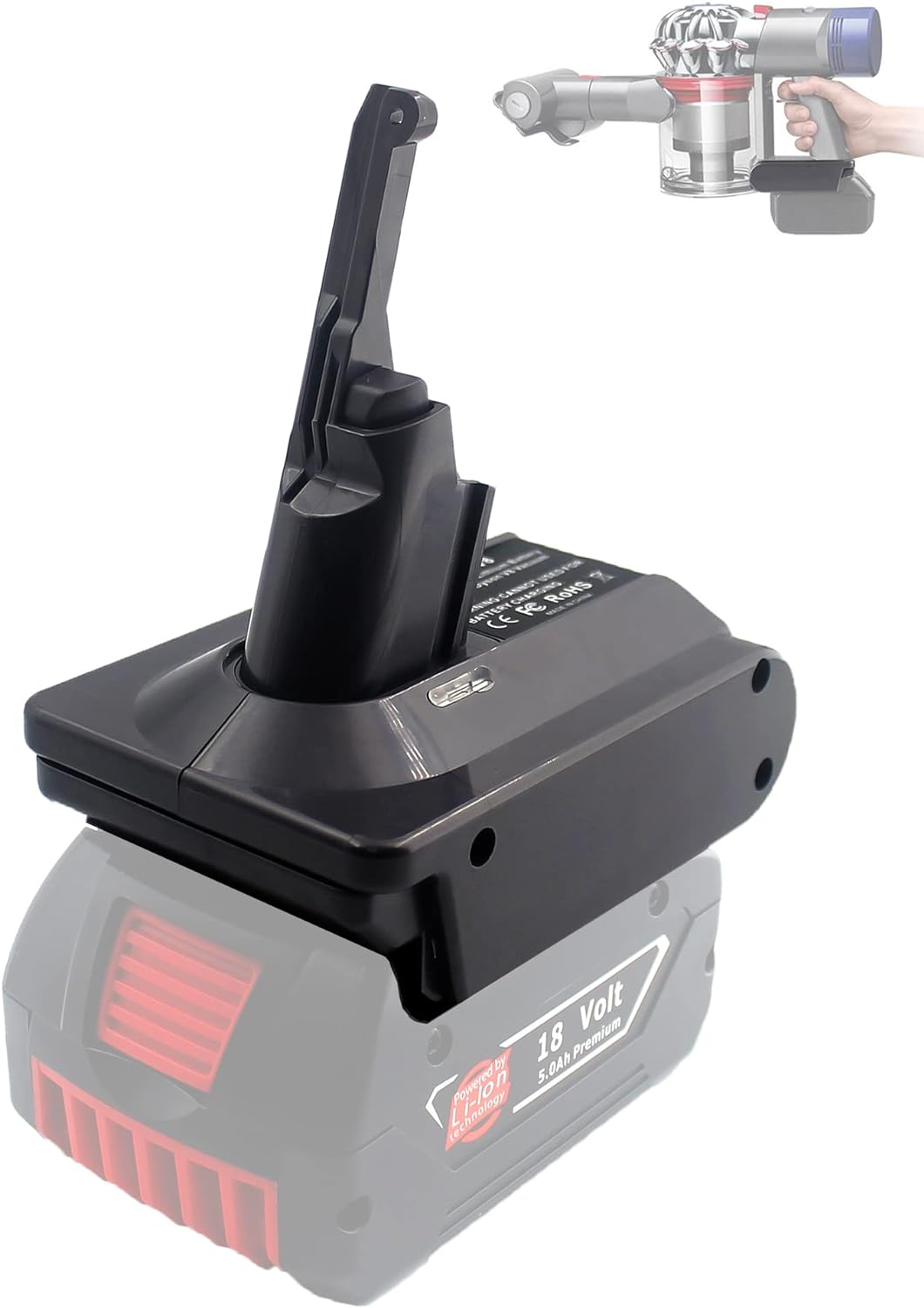 Dyson V8 Akku Adapter BOS18V8, BOS18V8