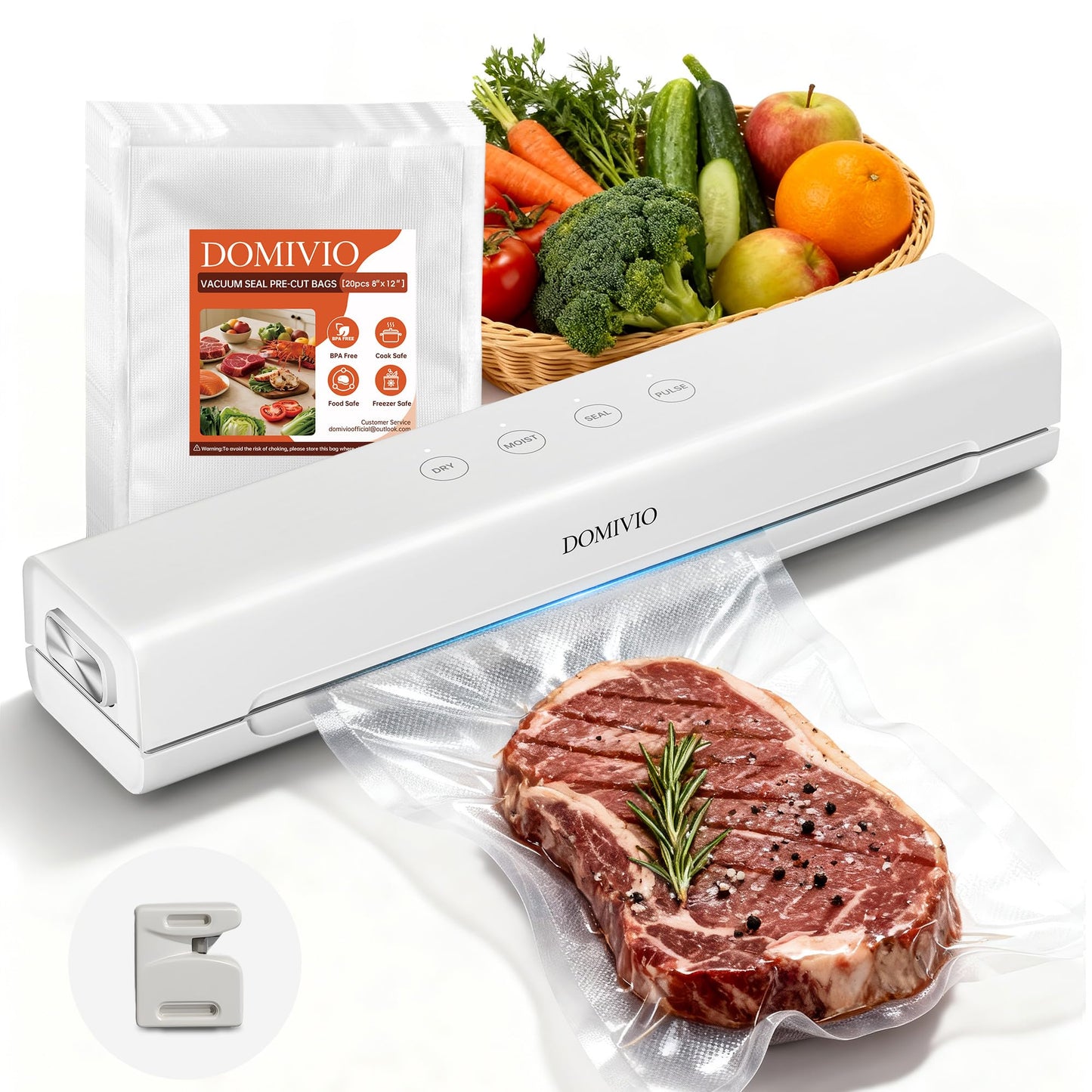 5-in-1 Vakuumiergerät Set VS2093 mit Folienschweissgerät, Entry Vacuum Sealer VS2122