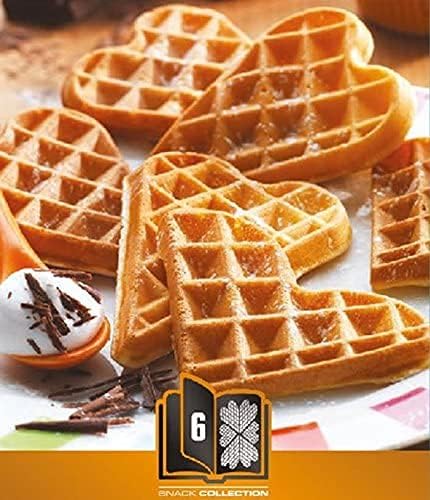 XA800612 Snack Collection Herzwaffelplatten, Herzwaffeln