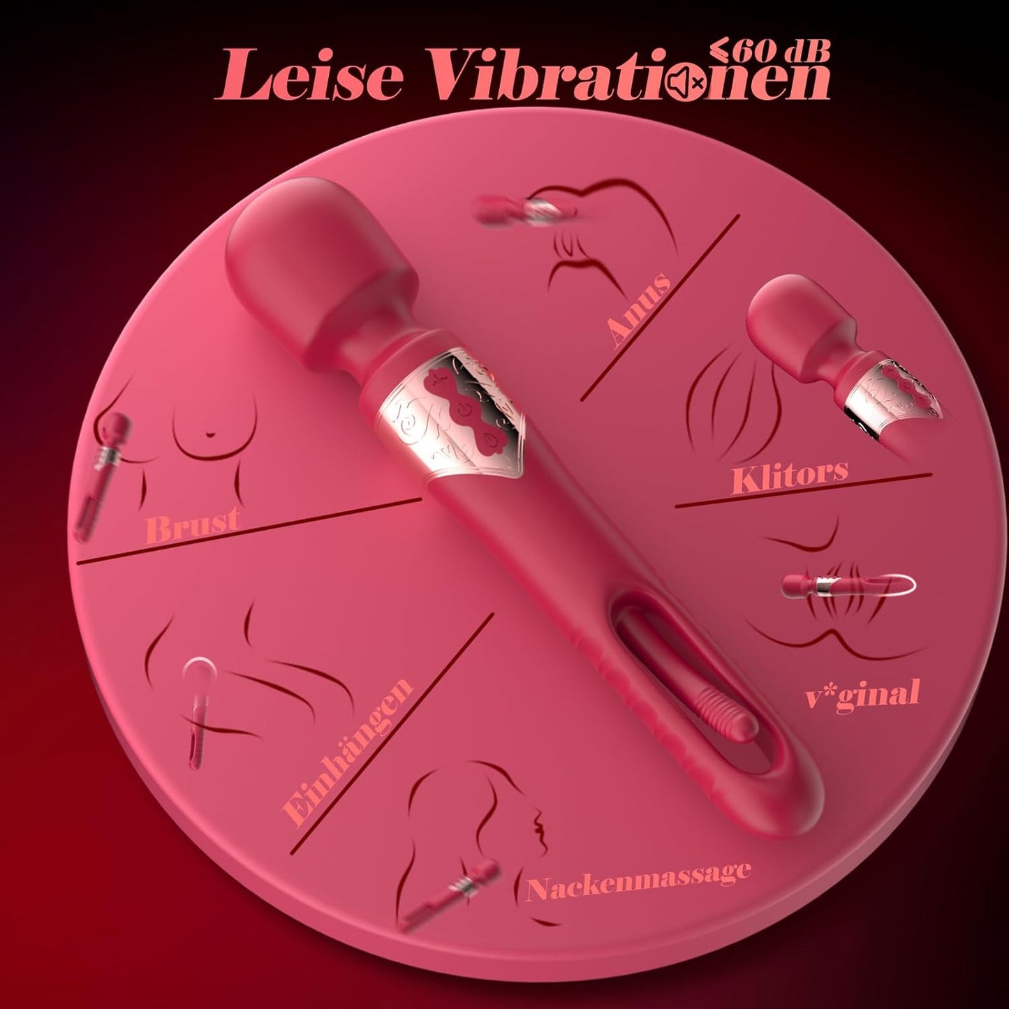 Vibratorenset für Frauen mit 10 Vibrationsmodi