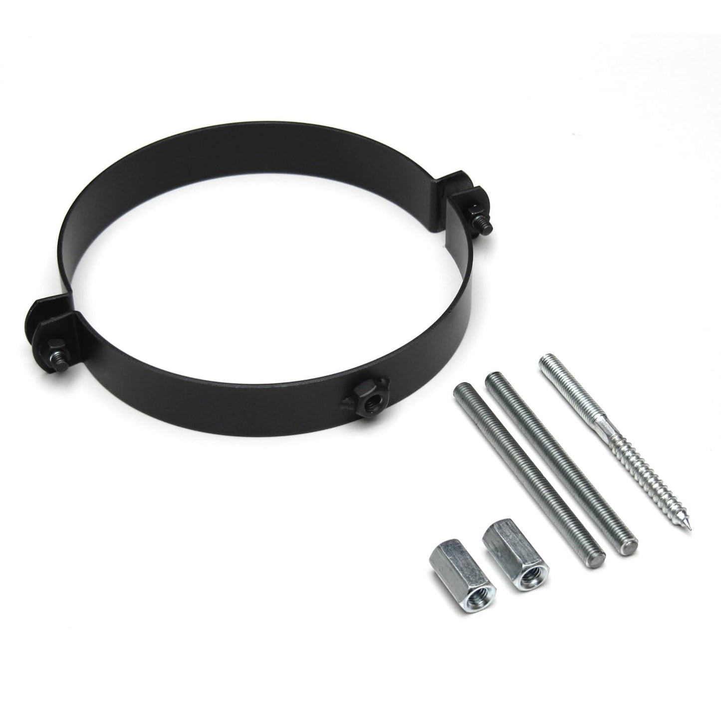 Rohrschelle, 150 mm, Schwarz
