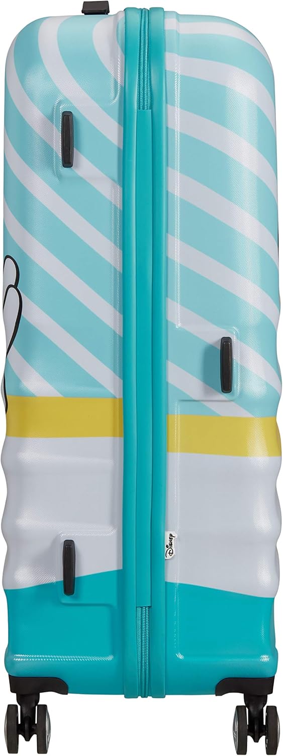 Wavebreaker Disney Hartschalenkoffer, Multicolour (Mickey Blue Kiss) L(77 cm - 96 L)