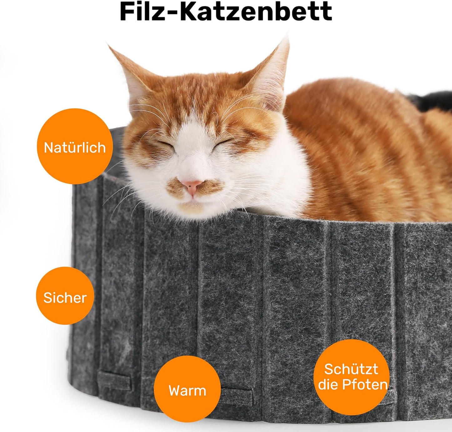 Kratzbrett in Sofa-Form, Dunkelgrau