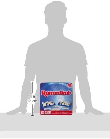 Original Rummikub in Metalldose, Brettspiel, Metal Tin