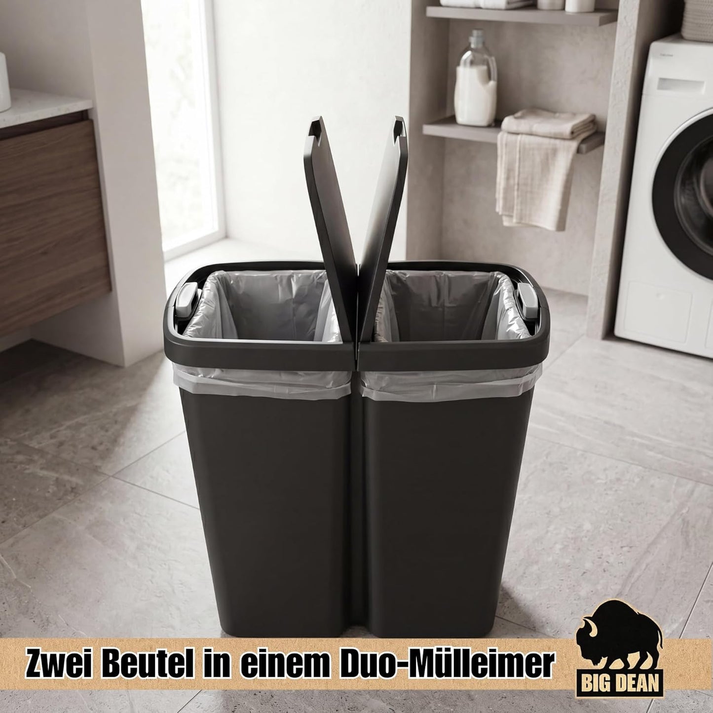 Duo Abfalleimer