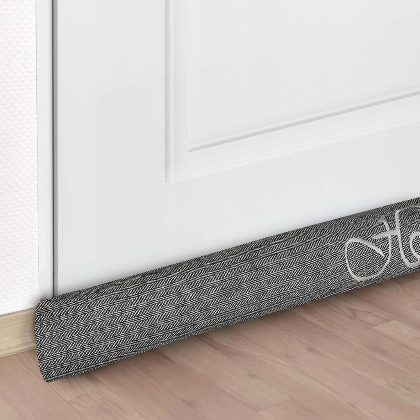 2er-Set Zugluftstopper, 120cm Länge Anthrazit