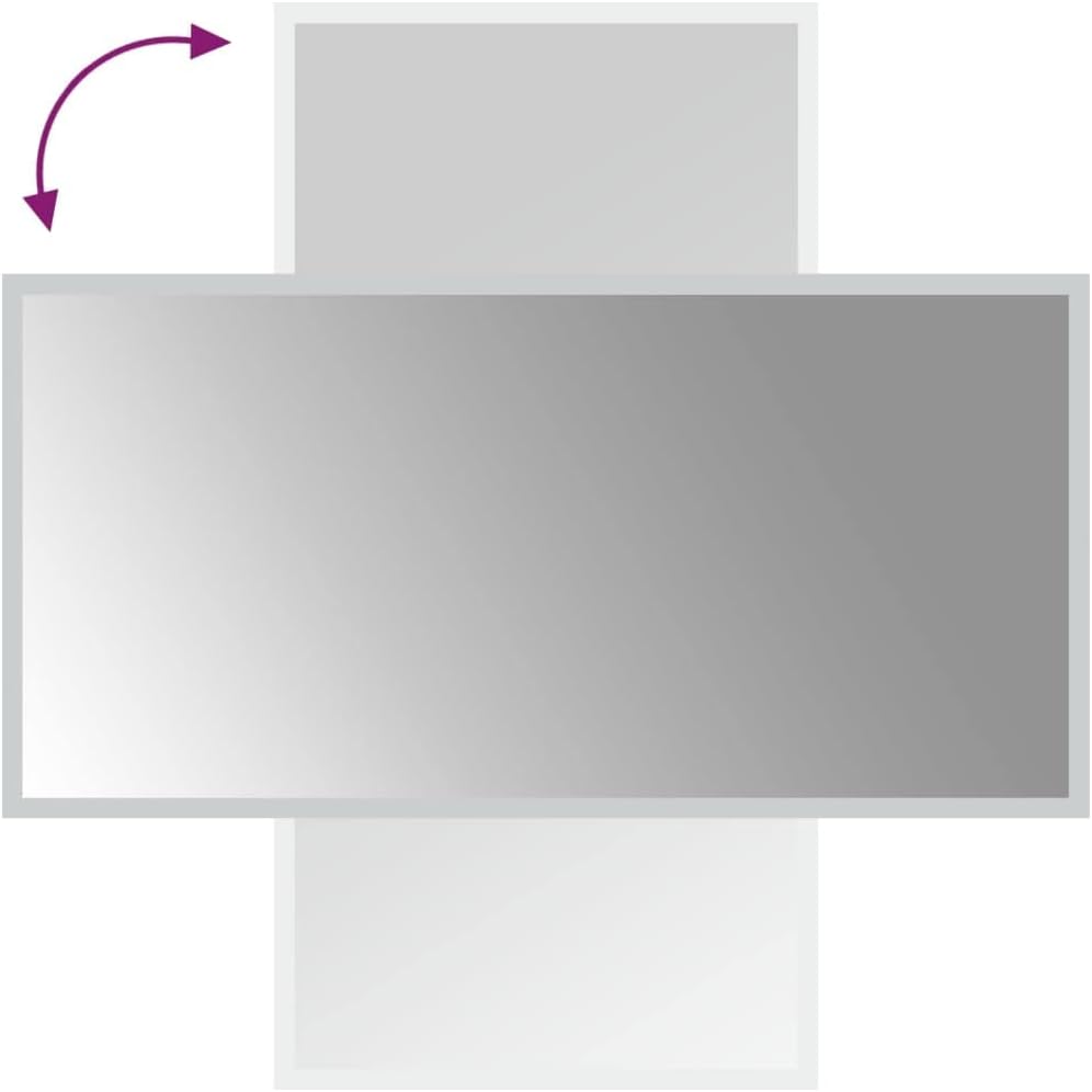 LED Badezimmerspiegel, 40L x 80B cm