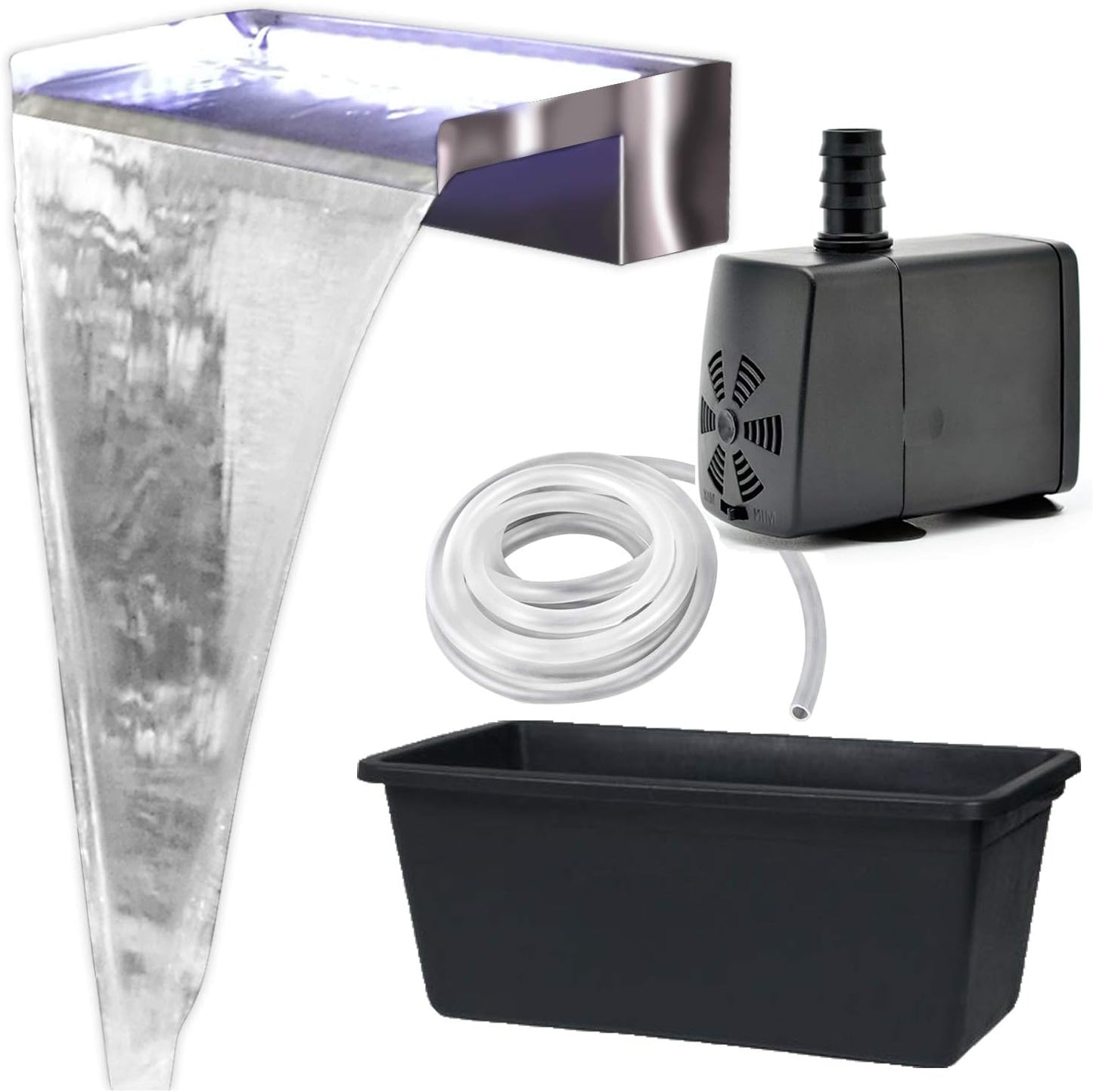 Wasserfall-Set Akaka, 45 CM Wasserfall-set