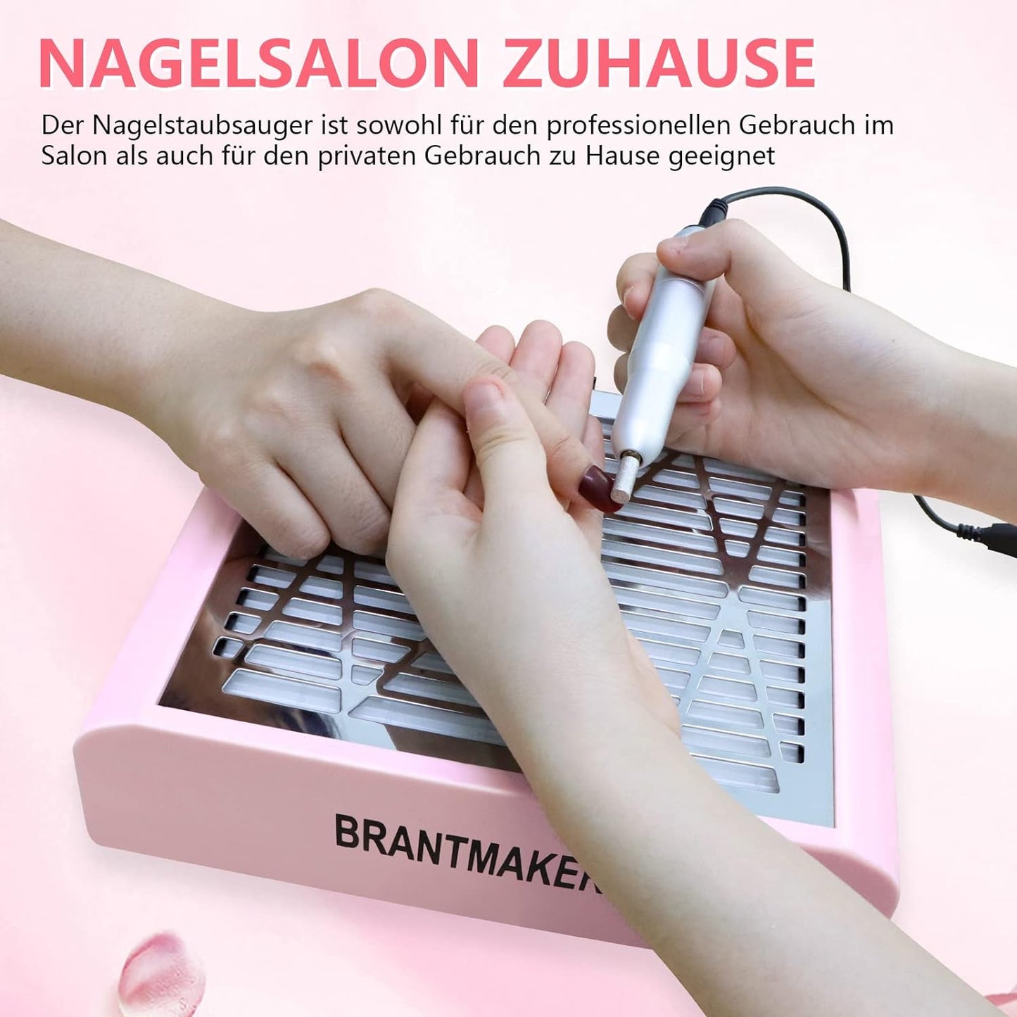 Nagelstaubsauger, rosa