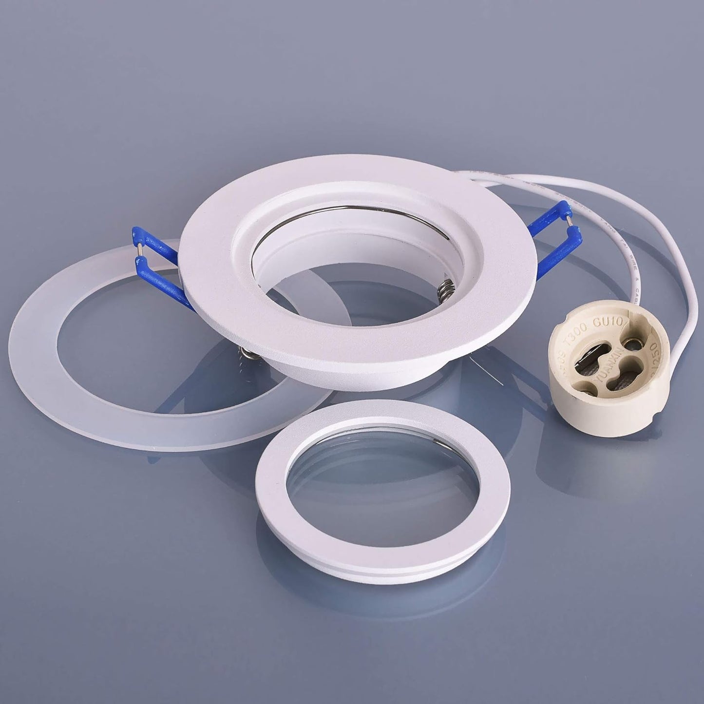 10er-Pack Einbaustrahler-Fassung, 10er Set