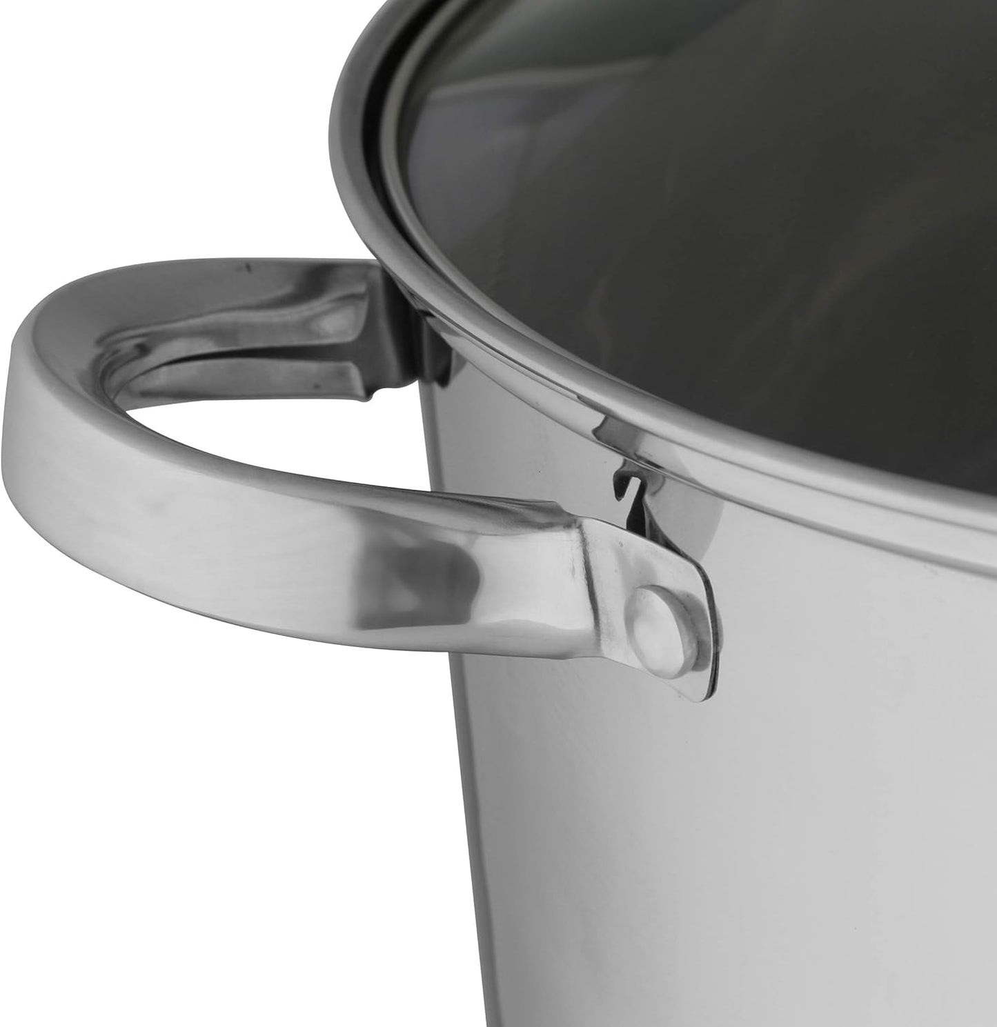 Universaltopf mit Glasdeckel, 20 Liter Volumen
