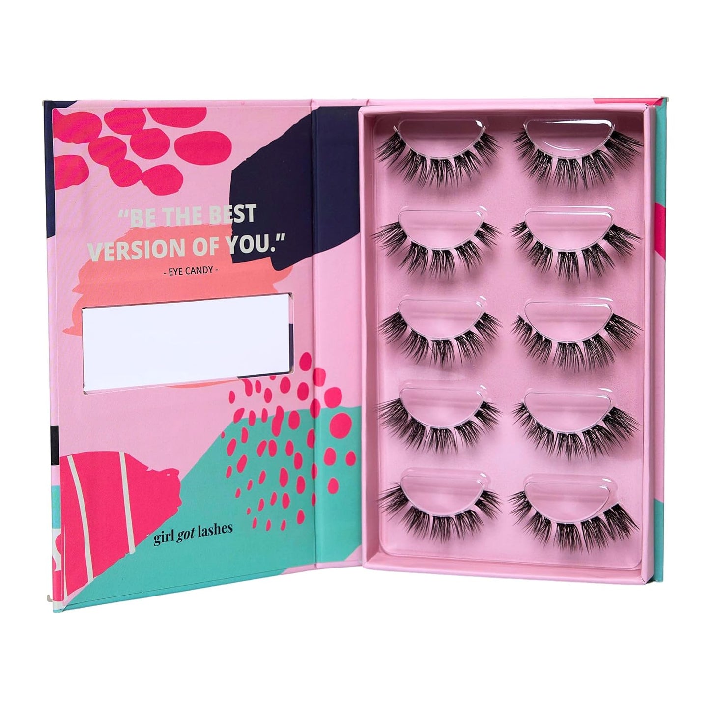 Handgemachte Wimpernextensions (5 Paare), Eye Candy