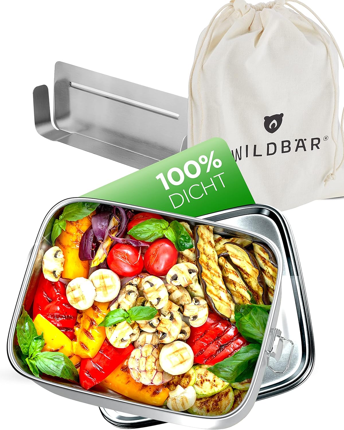 Brotdose mit flexibler Abtrennung, 1400ml, 1400ml